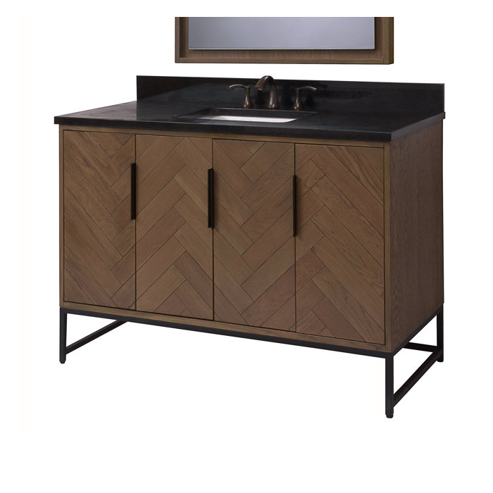 Latitude Run® Alsobrook 48'' Single Bathroom Vanity Base Only in